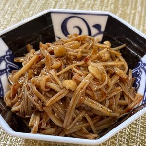 楽ラク手抜キッチン🐶🐾の作ってみた!投稿(すき焼のたれでできちゃう！甘旨レンチンなめたけ！！)