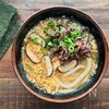 【きのこ入り肉玉あんかけうどん】ふわふわ卵がとろっとうまい！の工程6