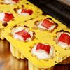 百均カヌレ型で♪カニカマと厚揚げのチーズ焼きの工程6