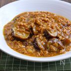 なすとひき肉の和風カレーとろみ煮