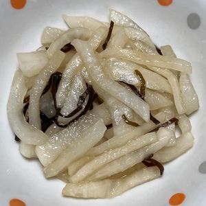 キャピタンの作ってみた!投稿(【大根のパリパリ塩こんぶ漬け】食卓に1品あると嬉しい♬︎)