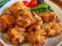 食欲をそそる【味噌にんにく唐揚げ】お弁当にも◎