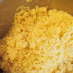 築山紀子の作ってみた!投稿(キヌアの炊き方)