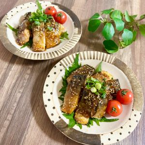 のりのり🐾🎀🤍の作ってみた!投稿(子どもが夢中食べた【鯖の蒲焼き】🐟)