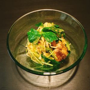 りんの作ってみた!投稿(大根×三つ葉×さば缶の山椒ごまサラダ)