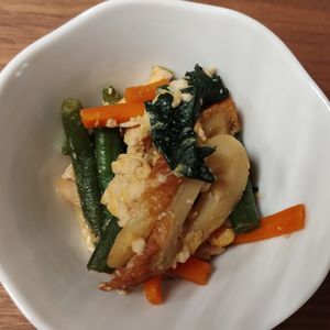 ゆの作ってみた!投稿(【旨みたっぷり炒り豆腐】ヘルシーおかず♪余ったお野菜でOK✩)