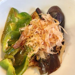 サラの作ってみた!投稿(さっぱり♡なすとピーマンの焼き浸し)