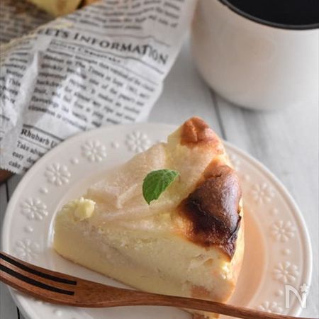 ジューシー 梨のチーズケーキ By 四万十みやちゃん 宮崎香予 レシピサイト Nadia ナディア プロの料理家のおいしいレシピ