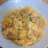 まゆのの作ってみた!投稿(【家族が唸った!のりたまペペロン】男子も喜ぶがっつりパスタ)