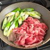 フライパンで簡単♪牛肉のすき煮の工程2