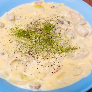 SSの作ってみた!投稿(【カルボナーラチキン】夫も絶賛！絶品クリーム煮アレンジ♬)