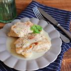 【定番】チキンのクリームソース