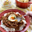 冷蔵庫の残り野菜で♪簡単ドライカレー