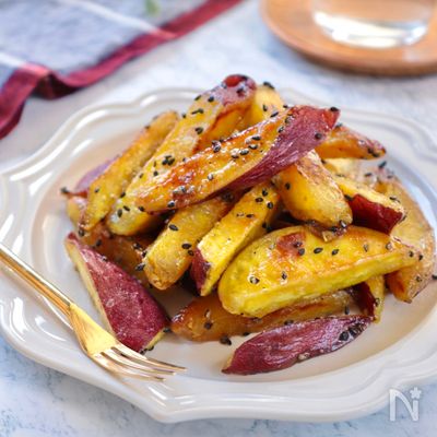 やみつき確定！バター蜜いも