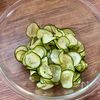 調味料いらず♪【ズッキーニとツナの塩昆布あえ】の下準備