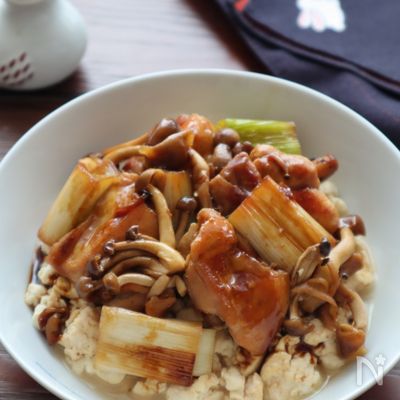 低糖質な焼き鳥丼