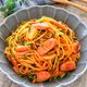 ［キムチナポリタン］やばいパスタ！ズボラ飯！ワンパン！爆速