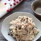 【数の子の塩昆布ツナ和え】プチプチ美味しい！調味料はマヨだけ