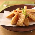 たけのこの唐揚げ　麺つゆでうなるおいしさ♪　油少なめでOK！