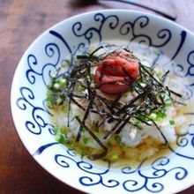 ささみの梅茶漬け