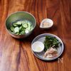 火を使わず10分！鯖缶と豆腐のごま豆乳冷や汁の下準備