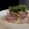 5分で完成!《サバ缶と新玉のぶっかけそうめん》の工程2