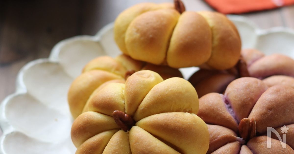 ココナッツオイルパンプキンパンのレシピ