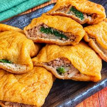 【ニラもやしの油揚げ餃子】節約にもおすすめ◎