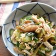 5分de完成♡お箸が止まらない♡蒸し鶏とザーサイの中華和え♡