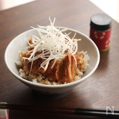 簡単♪焼き鳥丼♡