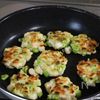 カリッとジューシー♡【鶏むねと枝豆のカリカリ焼き】お弁当にもの工程3