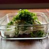 長芋の梅紫蘇漬けの工程2