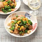 鶏とカシューナッツの中華風炒めもの