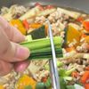 秋野菜ガパオの工程3