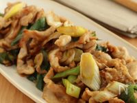 長ねぎ1本消費！豚ねぎコク旨生姜焼き