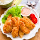 【鶏ささみ肉で♫チキンスティック】子どもも喜ぶ節約おかず♡