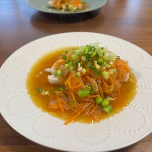 こむぎの作ってみた!投稿(たらの和風野菜あんかけ【#揚げない#水溶き片栗粉不要】)