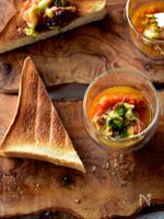 トマトカップ♥アボカドチーズ♥グラス焼き