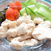 しっとり【鶏むねのレンジ蒸し】簡単＆ヘルシー＆おいしい！