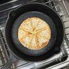 焼きカマンベールとマスカットのハニーナッツの工程2
