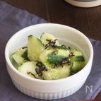 即席一品！きゅうりのチーズ昆布和え