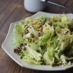 ■春キャベツの熱々オイルかけサラダ♪