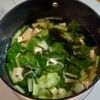 からだにやさしい♡小松菜と豆腐の生姜わかめスープの工程3