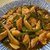 楽ラク手抜キッチン🐶🐾の作ってみた!投稿(鶏むね肉で♪【青椒肉絲あんかけ焼きそば】)