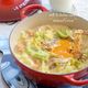 春キャベツ入り♪ミルクチキンラーメン