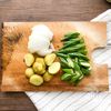 お腹に優しいダイエット！オクラと春野菜のとろみ薬膳スープの下準備