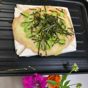 そら・ゆずの作ってみた!投稿(超簡単♡ツナ味噌マヨのはんぺんピザ)