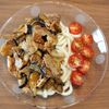 ゆの作ってみた!投稿(濃厚コクうま〜♡『豚コマとなすの肉味噌うどん』)