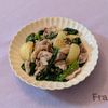 𝔂𝓾𝓶𝓲🍓の作ってみた!投稿(豚肉とじゃがいもと小松菜のうま塩炒め)