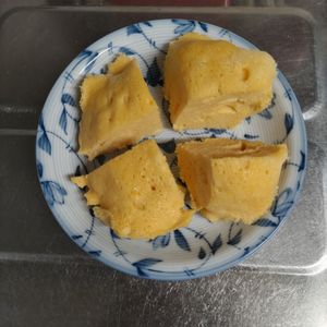 KUMIKOの作ってみた!投稿(【HM＆レンジで簡単】マーラカオ（中華蒸しパン）)